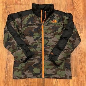 The North Face Kids Camo Puffer Jacket